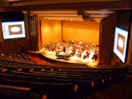 New WK Kellogg Auditorium Stage