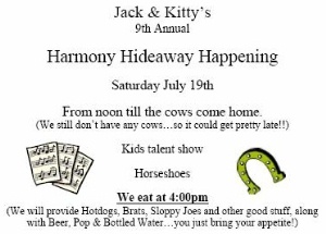 Harmony Hideaway Slamkafest